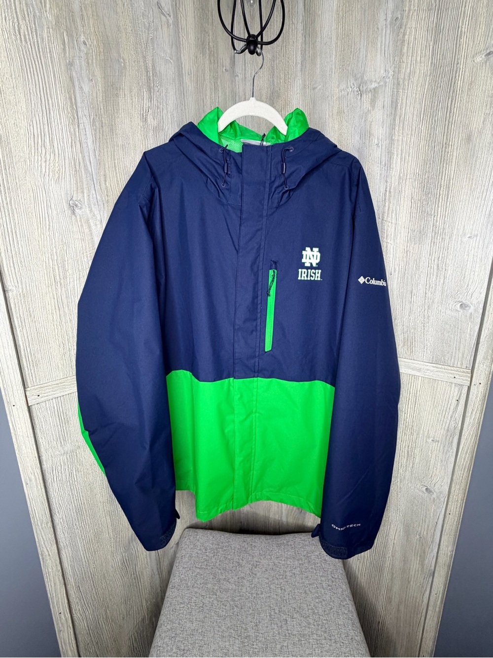 Columbia Notre Dame Field Bound Jacket XXL